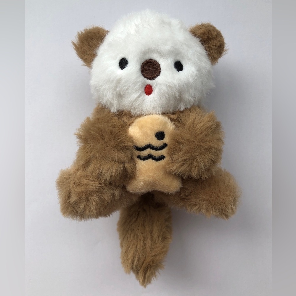 Fluffy Otter and Nemo Fish BFF Friendship Plush Keychain Charm 🦦♥️🐠